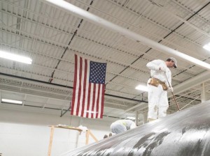 Stars & Stripes Team USA, American flagged Challenger for the