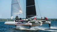 Seventy-five-year-old foiling fanatic Malcolm Gefter, dressed in tattered neoprene sailing gear, with an impact-padded PFD and sailing helmet loosely clipped and askew, is beaming ear to ear as he watches his 35-foot trimaran stream across the horizon, hovering 3 or […]