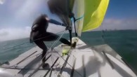 Blooper footage from 49erFX team of Paris Henken and Anna Tobias. Source: sailingscuttlebutt