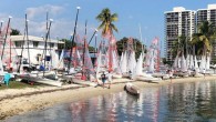Sarah Burn and Gabby Delbello won the 2019 I420 Midwinter Championship held February 16-18 in Miami, FL. Posting four bullets and only one race out of the top 3, they dominated the 31-boat fleet, building a 16-point margin over Max […]