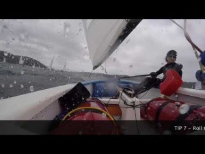 2018 Australian and New Zealand Optimist Champion Fletcher Walters demonstrates