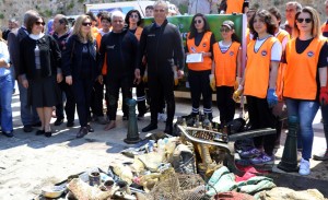 Çevre Festivali kapsamında Antalya Kaleiçi Yat Limanı’nda deniz dibi temizliği