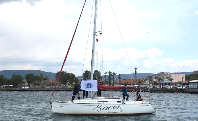 Namık Kemal Üniversitesi Yelken Topluluğu takımı, İzmir’de düzenlenen 10. Jimmy