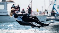 Weymouth, England (May 15, 2019) – Qualifying was completed today at the 49er and 49erFX Europeans, with the top teams now advancing for the final four days of racing to pursue the championship titles. 49er Men: Softer is Harder The […]