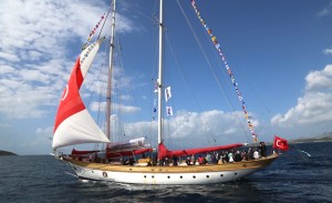 Milli Mücadele’nin başlangıcının 100’üncü yıldönümünde Türkiye’nin ilk yelkenli okul gemisi