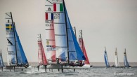 Weymouth, England (May 17, 2019) – The gold fleet at the Nacra 17 European Championship held the inner harbor course for today’s morning racing, and with the brisk Northeasterly breeze filling in overnight, the venue would emerge as a tricky […]