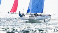 Weymouth, England (May 13, 2019) – The Nacra 17 Europeans got underway today with wind in the mid-teens, a welcome relief from a run of light-airs regattas so far in 2019. Also returning to form was Ruggero Tita and Caterina […]