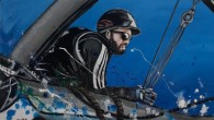 That moment when Match Racing World Champion and co-founder of the ‘Stars & Stripes Team USA’ America’s Cup team, Taylor Canfield, sees himself as the subject of a painting. Source: sailingscuttlebutt