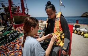İskenderun Teknik Üniversitesi Denizcilik Meslek Yüksekokulu Sualtı Teknolojisi Bölümü öğrencisi