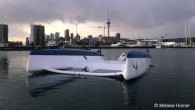 When a tornado-like waterspout ripped through central Auckland’s waterfront on August 12, video footage captured the storm flipping a 56-foot catamaran and sending a 144-foot superyacht on its ear. Source: sailingscuttlebutt