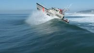 Aim at the wave, accelerate slowly, and punch through. Footage of the U.S. Coast Guard Golden Gate Sector training in Northern California at Ocean Beach on January 24, 2022. Source: scuttlebutt – https://www.sailingscuttlebutt.com/2022/01/24/video-punching-through-waves/