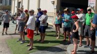 Thirty teams are competing in the 2022 Thistle Midwinters East, being held March 2-5 in St Petersburg, FL. After two days with unstable winds, Paul Abdullah with crew Marie Abudullah and Barret Roads scored a 4-1 for a one point […]