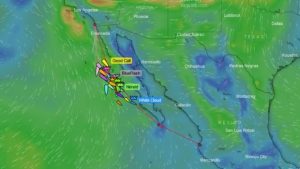 The 2022 San Diego to Vallarta International Yacht Race divided