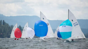 Thistle sailor Ed John likes to be busy, which is