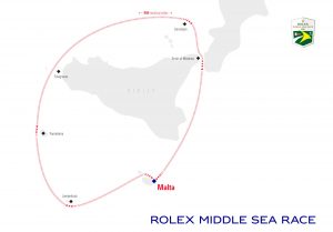 The 2024 Rolex Middle Sea Race started on October 19