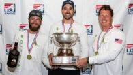 Chris Poole and his team of Andres Guerra and Austin Colpaert clinched their first U.S. Match Racing Championship title held September 22-24 in Rochester, NY. Ten teams competed in Sonars, with Poole going 3-1 against Dave Dellenbaugh in the finals. […]