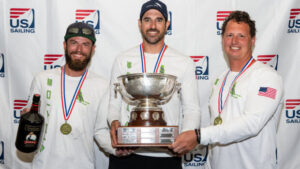 Chris Poole and his team of Andres Guerra and Austin