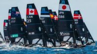Both Canada and USA are using the 2024 49erFX World Championship as the first of two events for their Paris 2024 Olympic selection in the Women’s Skiff event. After three days of racing, Georgia and Antonia Lewin-LaFrance (CAN) and Stephanie […]