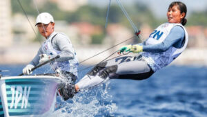 Marseille, France (August 2, 2024) – As the Men’s Skiff and Women’s Skiff events