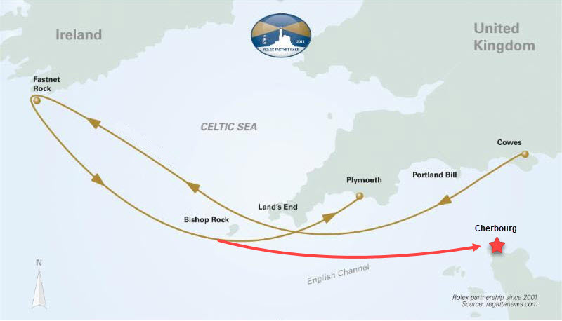 The 2025 Rolex Fastnet Race will set sail July 26
