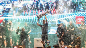 On the sixth day of the 37th America’s Cup Match,