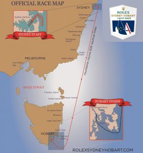 Bowline was approximately 30nm east/north-east of Batemans Bay and crew
