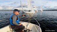 A weak southerly breeze straggles across Lake Washington as the last of Seattle’s fall colors cloak the hillsides of the still-leafy Leschi neighborhood. Four local J/70s are gathered for a driving clinic, and the onboard combinations are unusual: all captains […]