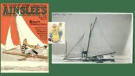 by Deb Whitehorse While checking out archive.org for new iceboat-related content, I came across a striking February 1926 cover of Ainslee’s Magazine illustrated by Ethel McClellan Plummer. The artwork depicts two elegantly dressed women aboard a stern-steerer, the boat in […]