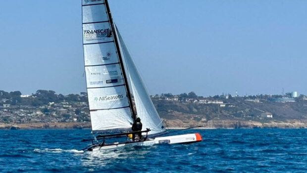 After previously setting two world records, Chris Bertish set off