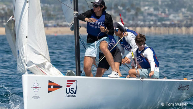Ten teams competed in the 2025 US Youth Match Racing