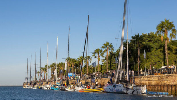 Doublehanded race round the world The second edition of the Globe40 round the world race