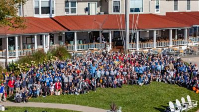 The prominent path for young sailors is toward age-based dinghy