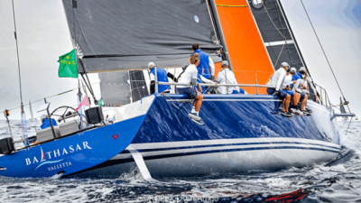 The 2025 Rolex Middle Sea Race started October 18 for