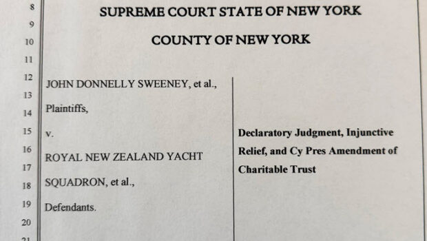 Legal complaint to restore America’s Cup Since John Sweeney fired his warning shot about how the