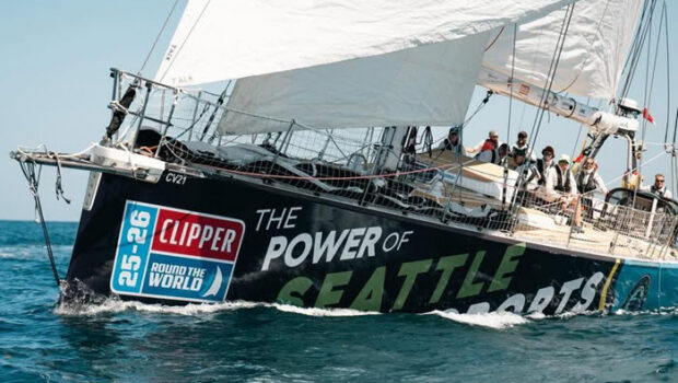 All ten teams competing in the Clipper Round the World