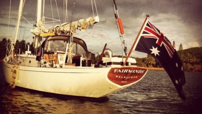 Naming a boat is one of those rituals that is