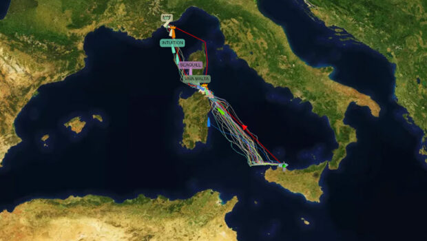 2026 Palermo-Montecarlo yarışında otuz dokuz tekne yarışıyor; yarış, Sicilya şehrinden