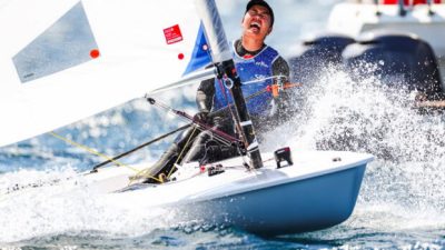 The One Person Dinghy events at the Olympic Games is