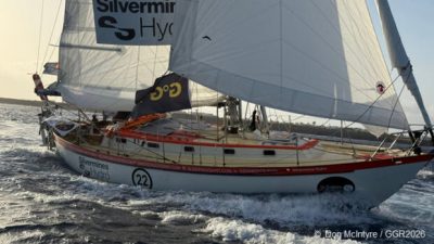 Sixteen solo skippers started the 2026-27 Golden Globe Race on