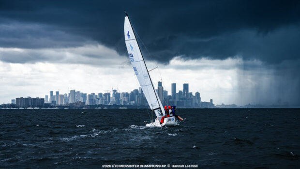 Brazilians win J/70 Midwinter Champs Brazil’s Haroldo Solberg and his OceanPact team delivered a masterclass
