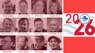 The Canadian Sailing Hall of Fame will have 12 individuals