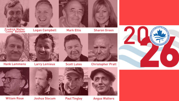 The Canadian Sailing Hall of Fame will have 12 individuals