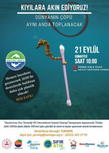 KIYILARA AKIN VAR DÜNYANIN ÇÖPÜ AYNI ANDA TOPLANACAK 21 Eylül’deTURMEPA