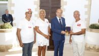 Cumhurbaşkanı Ersin Tatar kabulde yaptığı konuşmada denizcileri KKTC’nin 40. yıl dönümü dolayısıyla KKTC’de görmekten dolayı duyduğu mutluluğu paylaşarak denizcileri kutladı ve başarılar diledi. Kıbrıs Türk halkının bağımsızlığı için Anavatan Türkiye ile birlikte bu coğrafyada önemli bir milli mücadele ortaya konulduğunu […]