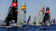 Hyères, France (April 26, 2022) – After yesterday’s blustery opening for the 53rd Semaine Olympique Française (French Olympic Week), winds moderated for day two, starting light and building steadily to steady 17-19-knot south-westerlies by the late afternoon. Among the ten […]
