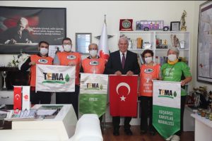 🌍Aydın Efeler Belediye Başkanı Mehmet Fatih Atay’ı ziyaret ettik. TEMA