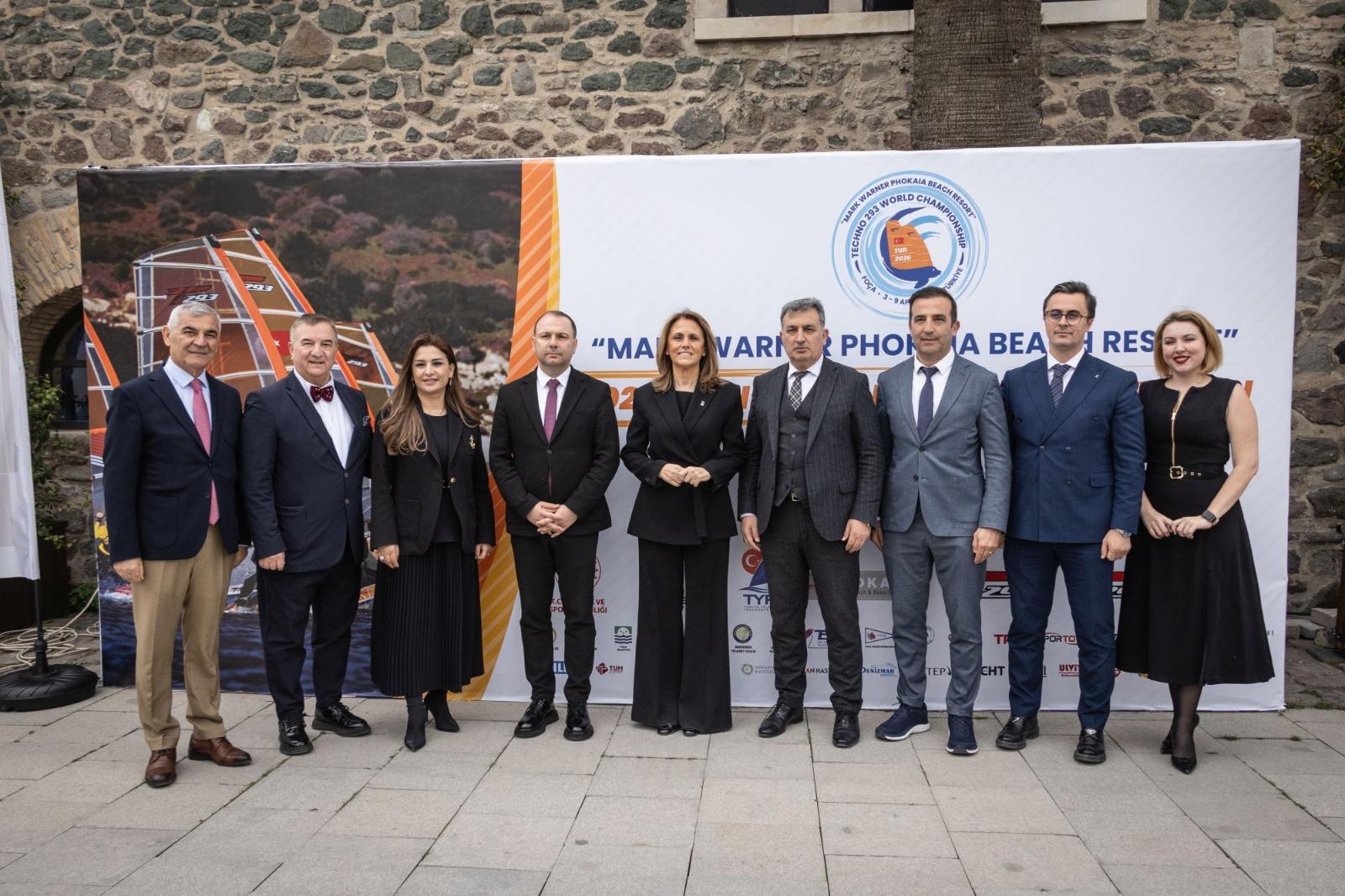 Mark Warner Phokaia Beach Resort Techno 293 Dünya Şampiyonası Basın Lansmanı Gerçekleştirildi 3-9 Nisan 2026 tarihleri arasında, Yeni Foça Rüzgâr Sörfü ve