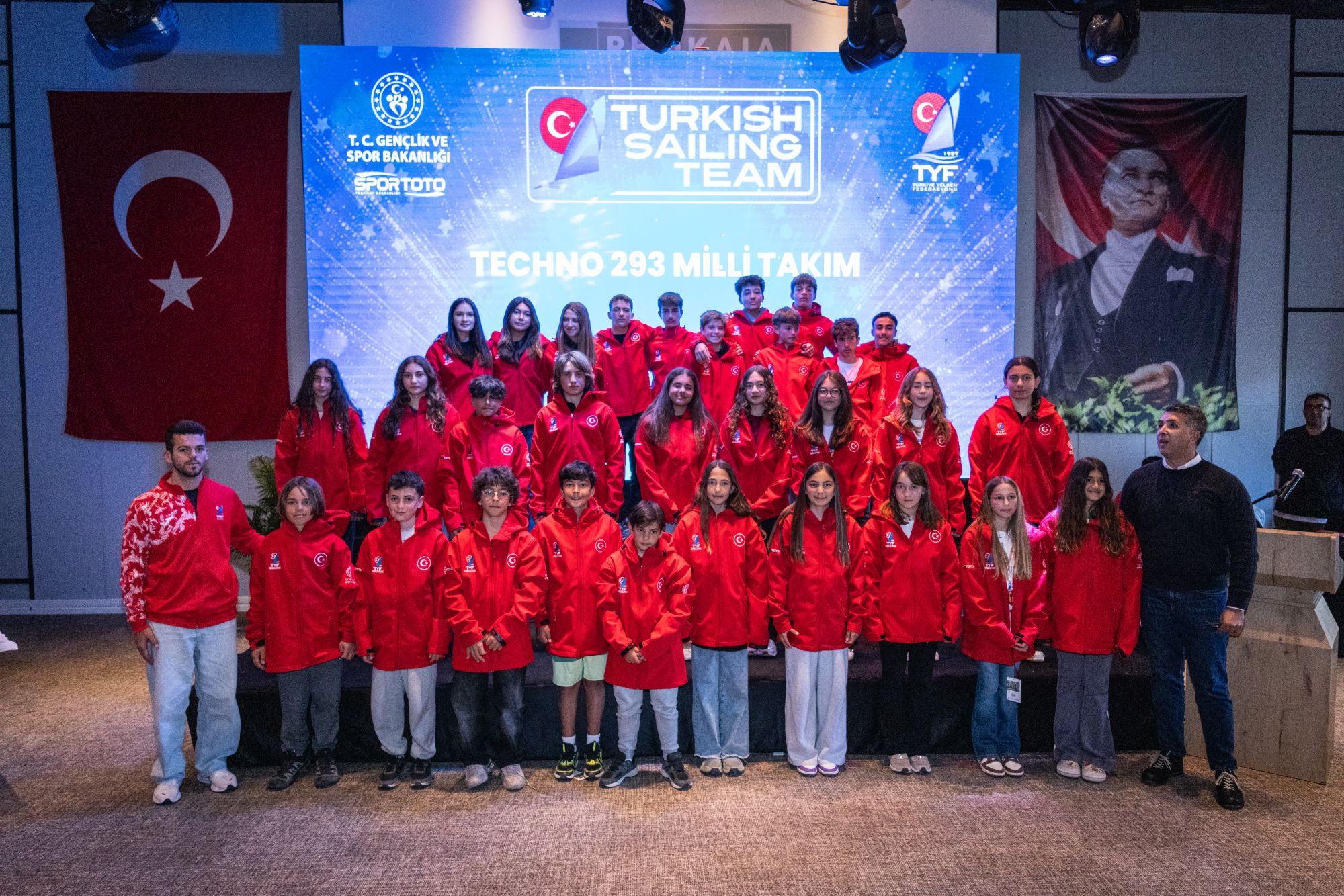 2025- 2026 TYF Yelken Ligi 3. Ayak Yıldızlar Kupası Techno 293 Yarışları Tamamlandı! 9-13 Mart tarihleri arasında MW Phokaia Beach Resort ev sahipliğinde