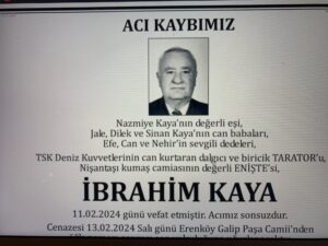 Merhuma allahtan rahmet, kederli ailesi ve Kurtarma Sualtı mensuplarına sabırlar