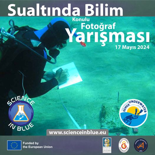 ScienceinBlue Projesi, 17 Mayıs tarihinde tüm sualtı fotoğrafçılarını Antalya Kemer’de